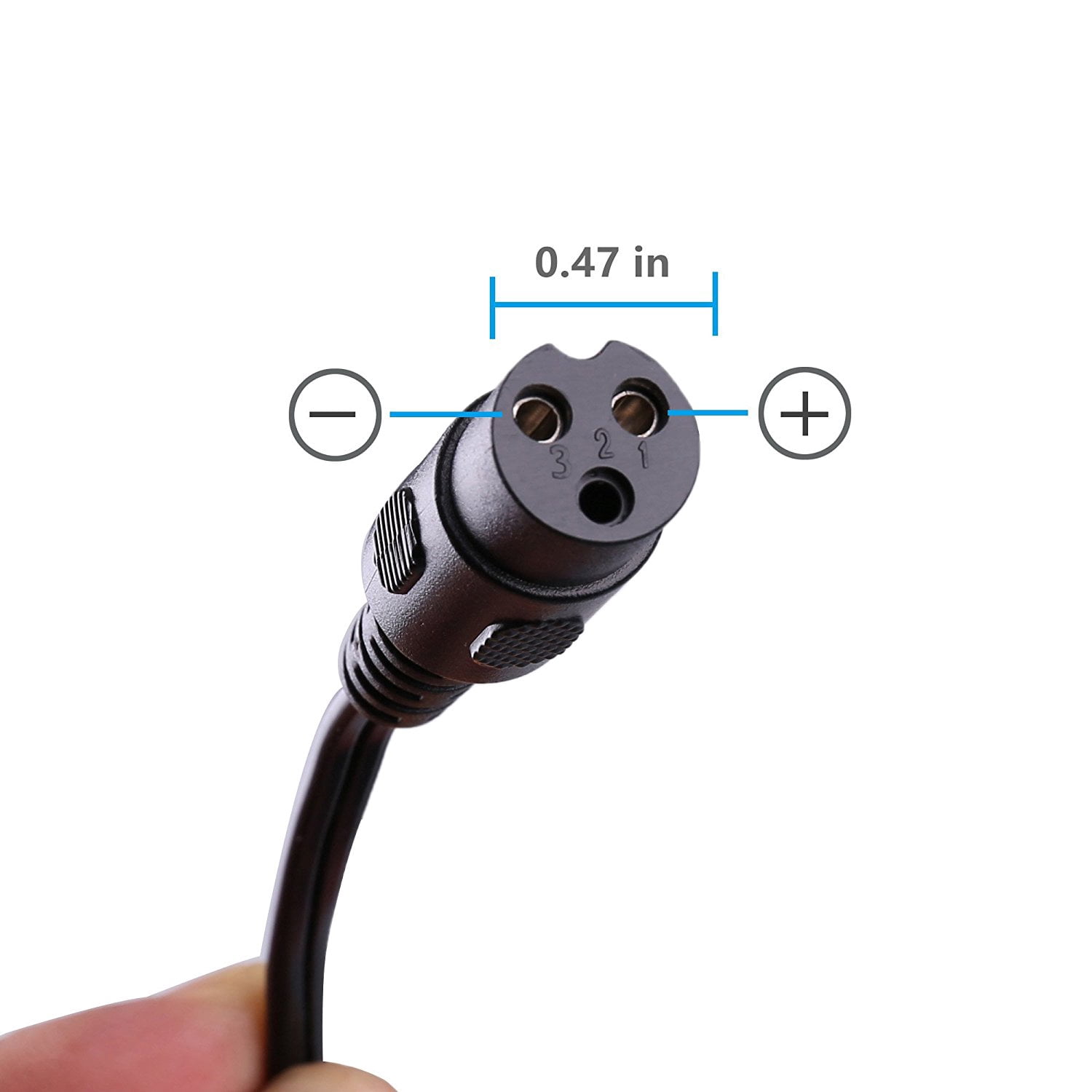 LotFancy 24V 0.6A Scooter Battery Charger for Razor E100, E125, E150,E200, E225, E300