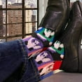 thumbnail image 3 of Pop Art Panda Pattern Socks from the Sock Panda, 3 of 6