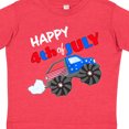 thumbnail image 3 of Inktastic Happy Fourth of July Monster Truck Boys or Girls Toddler T-Shirt, 3 of 4
