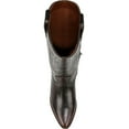 thumbnail image 4 of Zodiac Women's Black/Mahogany Synthetic Morghan Cowboy Boot 6.5M, 4 of 5