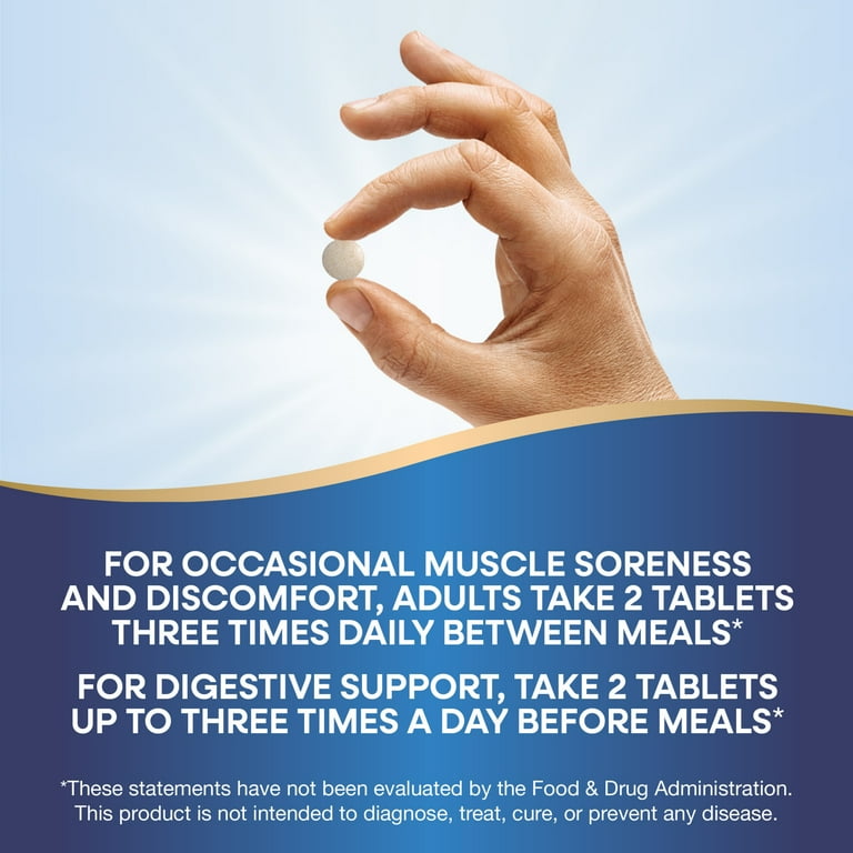 Nature's Way Mega-Zyme Tablets, Pancreatic & Systemic Enzymes