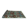 thumbnail image 2 of Ahgly Company Indoor Round Animal Light Blue Traditional Area Rugs, 3' Round, 2 of 4