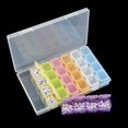 thumbnail image 2 of Artisan's Delight, The Ultimate Storage Organizer Box For Your Creative Endeavors, Multipurpose Organizer, 28 Individual Slots Design, Portable With Lids, Perfect For Small Item, 2 of 4