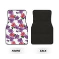 thumbnail image 2 of Naloa Peonies Car Foot Mat Set of 4 Pieces - Universal Floor Liner Neoprene Full Set Floor Mats for Cars Trucks SUV, 2 of 7