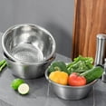 thumbnail image 4 of Stainless Steel Mixing Bowls Whisking Salad Basin For Cooking Baking Storage, 4 of 9