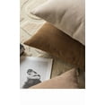 thumbnail image 5 of Mocha Brown Chenille Throw Pillow Cover, Soft Textured Decorative Cushion Case for Sofa Couch and Living Room Decor, 5 of 8