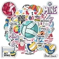 thumbnail image 5 of 35pcs Colorful Stickers Volleyball Sports Stickers Fun Stickers for Laptops Suitcases Notebooks, 5 of 9