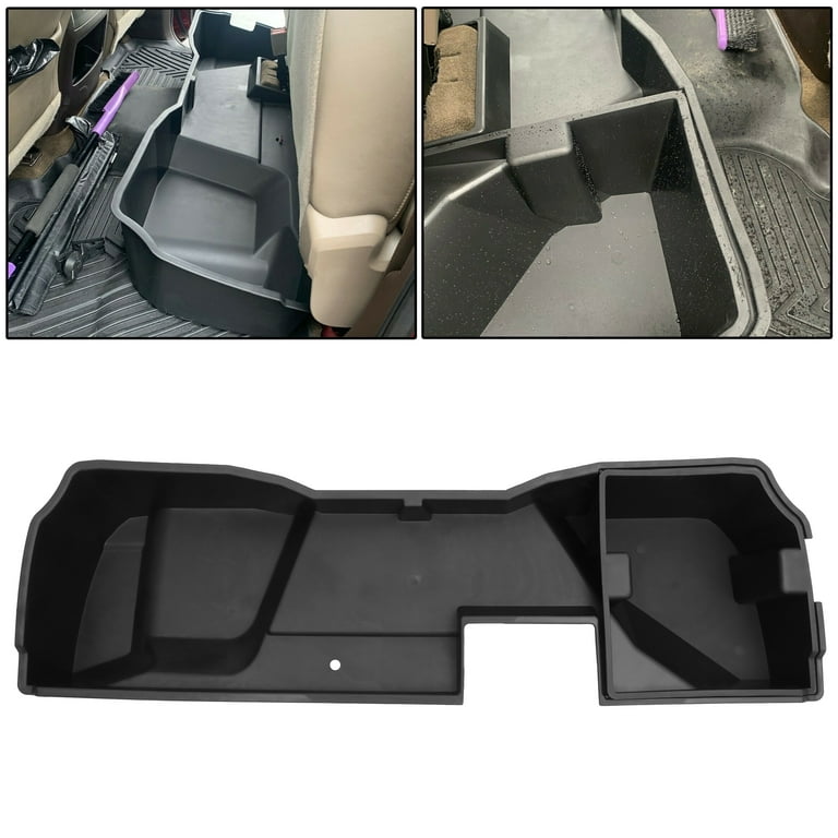 KOJEM Upgraded Rear Under Seat Storage Box for 2014-2018 Chevrolet