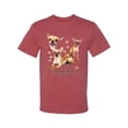 thumbnail image 2 of Wild Bobby, If It's Not a Chihuahua It's Just a Dog Gift, Men Graphic Tee, Vintage Heather Red, 3X-Large, 2 of 4