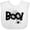 AA-White, variant on Inktastic Halloween Boo with Spider and Web in Black Boys or Girls Baby Bib