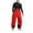 Red, variant on Men Ski Pants Waterproof Snow Pants with Adjustable Suspenders Windproof Insulated Outdoor Trousers for Winter Sports
