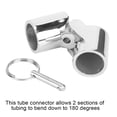thumbnail image 4 of Steel Tube Connector Boat Coupling Connector Foldable Connector Boat Pipe Connector Boat Parts Marine Stainless Steel Folding Swivel Coupling Tube Pipe Connector With Tip Boat, 4 of 8