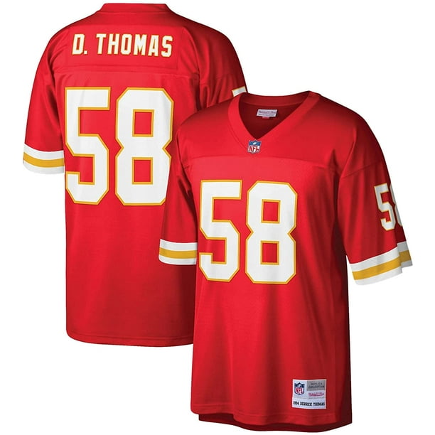 Mitchell & Ness Men's Priest Holmes Red Kansas City Chiefs_ 2002 Legacy ...