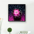 thumbnail image 1 of Juego de Pintura Decorativo de 5D Flor Morado Diamante Bordado Costura Números Interesante Baoblaze Pintura del diamante DIY, 1 of 7