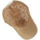thumbnail image 5 of Xiao Hua Gorra de béisbol plegable de punto con flores de ganchillo, ligera y hueca, para mujer, 1 pieza, color blanco, 5 of 5