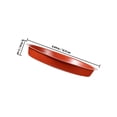 thumbnail image 2 of HEALEEP 10 Pcs Soucoupe de Pot de Fleurs en Plastique Rouge PP Rond Accessoire de Collection de Plantes, 2 of 6