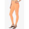 thumbnail image 3 of TheMogan Women's PLUS Luxe Cotton Jersey Mid Rise Long Full Length Ankle Leggings, 3 of 7