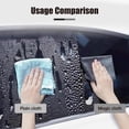 thumbnail image 6 of Thickened Magic Cleaning Cloth, Upgrade Reuseable Streak Free Microfiber Cloth Magic Fiber Microfiber Cleaning Cloth, Multipurpose Miracle Rags for Kitchen, Window, Glass, Cars (Gray-5Pcs), 6 of 7