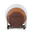 thumbnail image 5 of Correll Edge Stacking RoundTable Truck, 28x55",   BROWN, 5 of 5