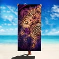 thumbnail image 5 of Yibo Mandala Flower Pattern Beach Towel Outdoor Travel, Camping, Beach Essentials, Bathroom, 5 of 9