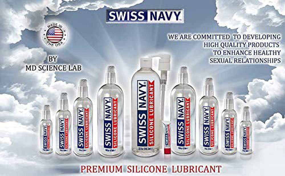 Swiss Navy Premium Silicone Sex Lubricant 32 Ounce Lube For Men