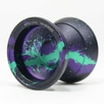 thumbnail image 3 of MAGICYOYO Y04 Border Yo-Yo - Extra Wide Aluminum Yo-Yo (Eggplant Black Purple Green), 3 of 4