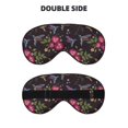 thumbnail image 2 of Uemuo Flowers And Humming Bird1 Pattern Sleep Eye Mask - Light Blocking Sleep Mask Blocking Out Light Perfectly, Soft and Comfortable Night Eye Mask, Eye Blinder, 2 of 7