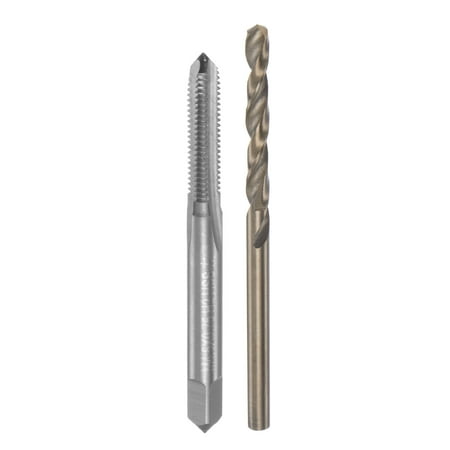 

Uxcell M4.5 x 0.75 Left Hand Straight Flute Thread Tap 3.7mm Drill Bit Set High Speed Steel