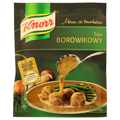 Knorr Sos Borowikowy Boletus Sauce/Gravy 37g Bag (3Pack)