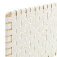 thumbnail image 4 of Headboard, King Size, Natural Beige, Vegan Leather, Bedroom, Modern Contemporary HB36768, 4 of 7