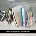 thumbnail image 7 of Clear Acrylic Desk File Holder- Large, 4-Pack, 7 of 7