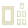 thumbnail image 1 of Placa de pared Lutron Claro 1 módulo Almendra paquete de 6, 1 of 6