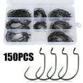 thumbnail image 1 of 150 Pcs Hameçons à Poisson Ver Appât Souple Hameçons à Poisson avec Boîte en Plastique, 1 of 8