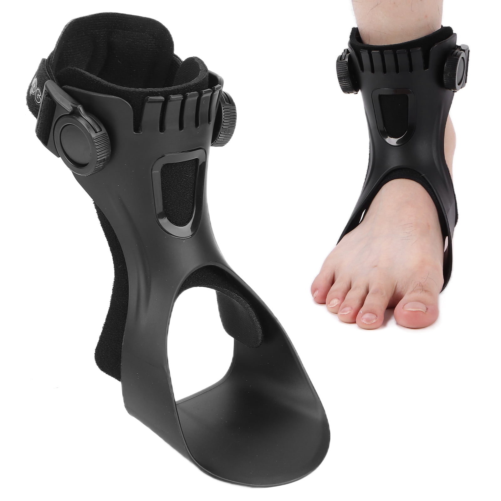AFO Ankle Braces, Improve Walking Posture Lightweight Drop Foot Brace Orthosis  For Hemiplegia Stroke Shoes Walking Right Foot M
