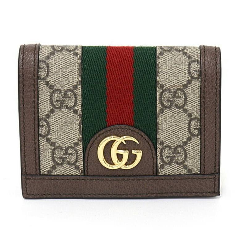 Gucci Ophidia Leather Card Holder