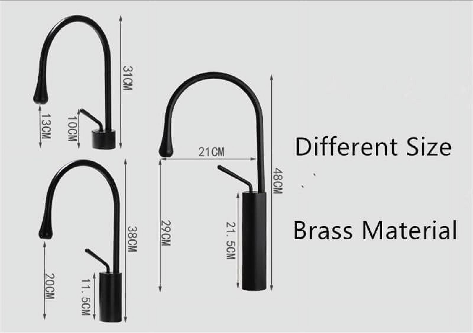 Basin Faucets White Gold Bathroom Faucet Hot and Cold Sink Faucet Brass Faucet Kitchen Faucet Swivel Sink Water Crane