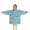 Cartoon Construction Vehicles, variant on Cartoon Traffic Vehicles Signs Black Pattern Blanket Hoodies for Kids 6-13YR Oversize Wearable Blanket Hoodies for Boys Girls Teens