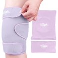 thumbnail image 1 of wonima44 Hilph Hot & Cold Therapy Knee Ice Wrap with Dual Gel Packs & Adjustable Brace for Full Knee Coverage, Pain Relief for Replacement Surgery, Arthritis, ACL, Meniscus Tear, Women, Men Purple, 1 of 1