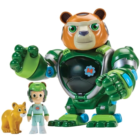 Team Mekbots: Animal Rescue Bear Mek with Frost by Playmates Toys