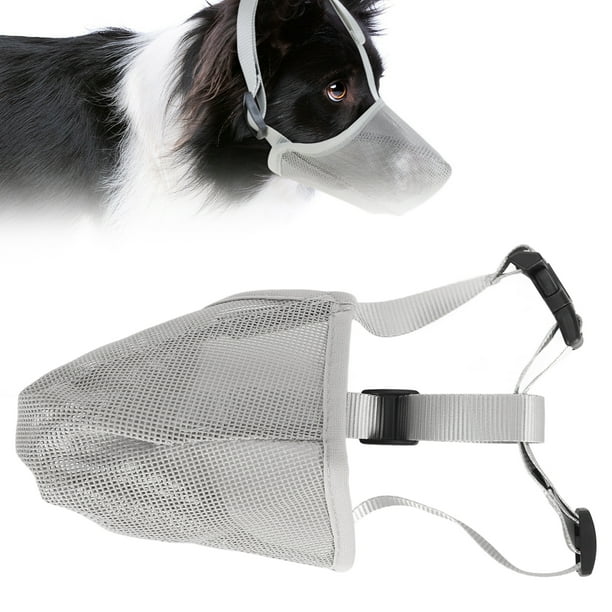 Pet Mouth Muzzle Adjustable Dog Muzzle Soft For Outdoor Training XS S M L XL