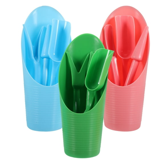 Gardening Tools Soil Scoop for Indoor Plants Mini Small Pot Scoops Hole Punch