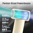 thumbnail image 4 of Turbo Fan Jaroco portátil, 85000 RPM, 4 velocidades, 4000 mAh, 4 of 7