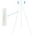 thumbnail image 4 of Unique Bargains 63inch Easel Stand for Painting, Art Easel Stand Large Portable Tripod Aluminum for Signs Poster Display, White, 4 of 7