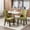 Olive Green, variant on Dining Chairs Set of 2, Velvet Button Tufted Dining Chairs with Nailhead Trim, Armless Accent Side Chairs with Solid Rubber Wood Legs, Counter Height Stools for Bar Dining Room Kitchen, Khaki