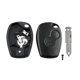 thumbnail image 2 of Worallymy Car Start Ignition 2 botones Key Shell Case Cubierta de plástico Accesorio automotriz para Renault Clio Worallymy JD720446613, 2 of 7