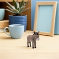 thumbnail image 4 of LOLIPPYY Handmade Wooden Donkey Figurine - Small Wood Carved Farm Animal Sculpture for Home, Office, Desk Decoration and Art Collectibles, 4 of 7