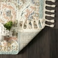thumbnail image 6 of Luxe Weavers Blue 8x10 Southwestern Area Rug, Stain Resistant Fringe Carpet, 6 of 9