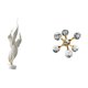 thumbnail image 5 of Figura decorativa,Escultura de plumas para escritorio,oficina,decoración del hogar,Figura decorativa de escritorio para decoración de mesa del hogar,Figura de escritorio,Figura esférica para, 5 of 8