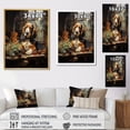 thumbnail image 4 of Designart "Melodic Basset Hound I" Animals Dog Wall Art Living Room, 4 of 7