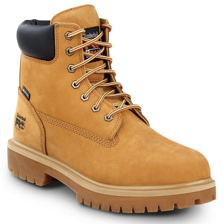 

Timberland PRO 6IN Direct Attach Men s Wheat Steel Toe EH MaxTRAX Slip Resistant WP Boot (13.0 M)